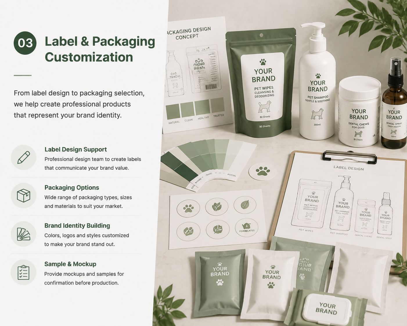 Label & Packaging Customization